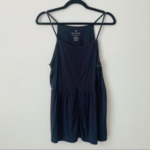 Women’s American Eagle Soft Medium Navy Blue Tank